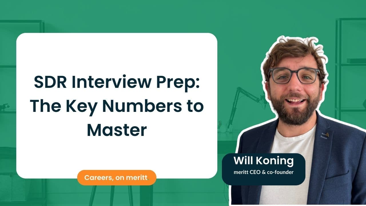 SDR Interview Prep: The Numbers Every Sales Development Rep Should Know